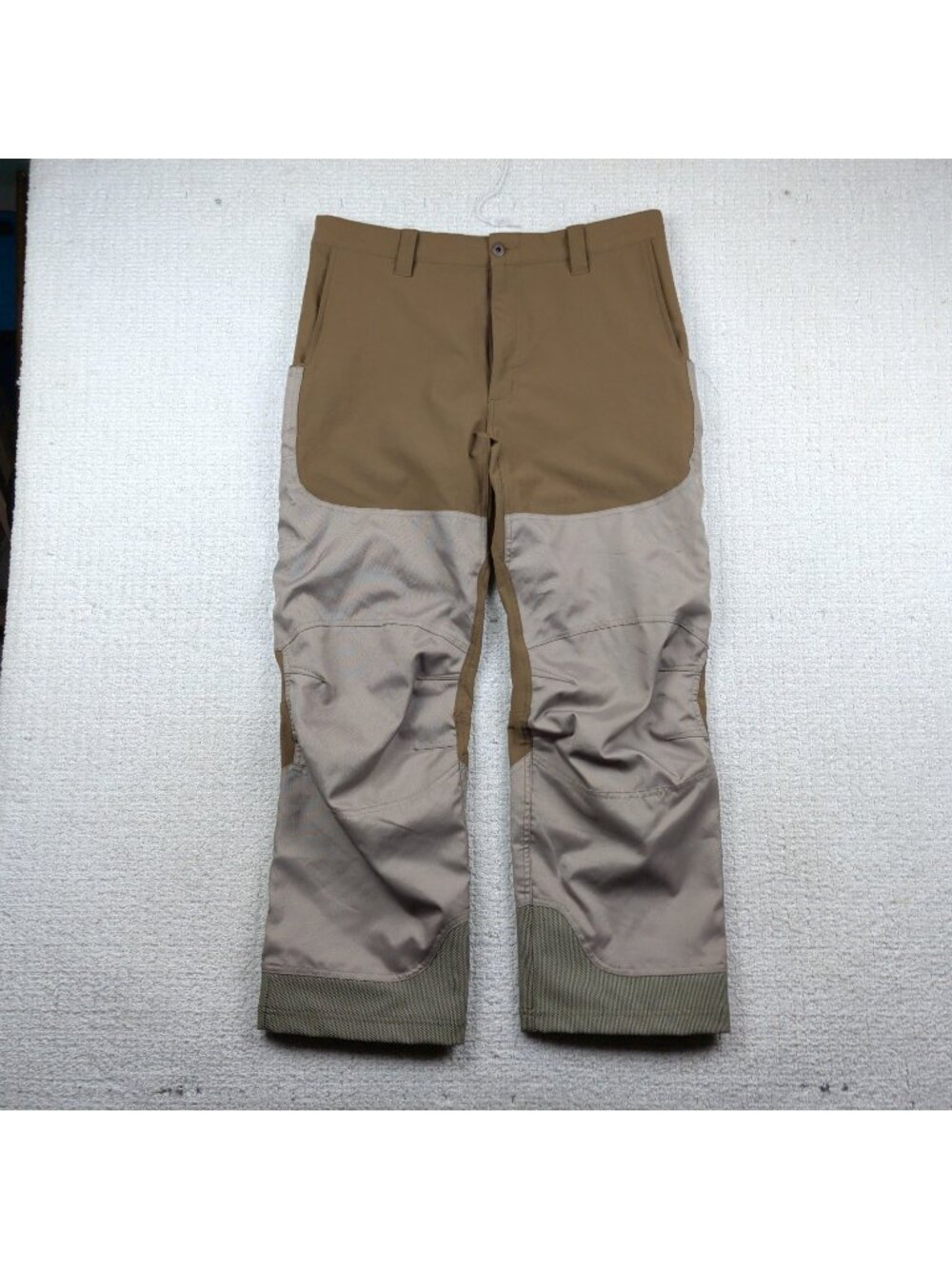 LL Bean Mens Upland Field Tech Pants Brown Size 36 Hunting Outdoor Gorpcore